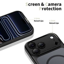 Tech-Protect Magpeak Magsafe CC Case for iPhone 17 Pro - Matte Black | Techbox