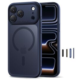 Tech-Protect Magpeak Magsafe CC Case for iPhone 17 Pro Max - Matte Navy Blue | Techbox