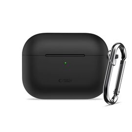 Tech-Protect Silicone Hook Case for AirPods Pro 3 - Black - Smartphone Accessories - Cables & Accessories - Techbox