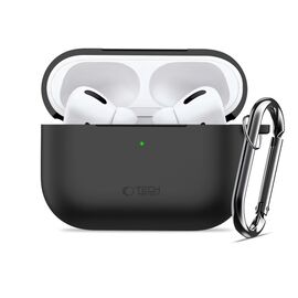 Tech-Protect Silicone Hook Case for AirPods Pro 3 - Black - Smartphone Accessories - Cables & Accessories - Techbox