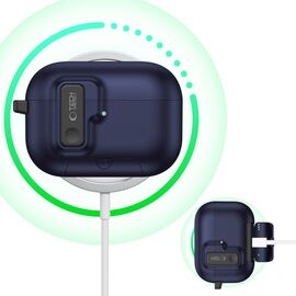 Tech-Protect Slim Hook Case for AirPods Pro 3 - Navy Blue - Smartphone Accessories - Cables & Accessories - Techbox