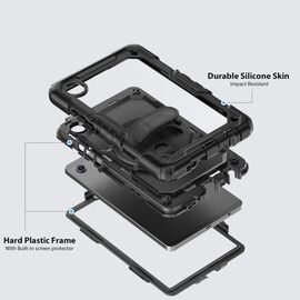 Etui Tech-Protect Solid na Samsung Galaxy Tab A9 / A11 8.7 X110 / X115 / X133 / X135 - czarne | Techbox