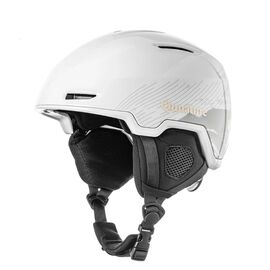 Qunature 10130003002 Ski Helmet with Earmuffs, Snowboard Size M - White - Ski - Sports & Fitness - Techbox