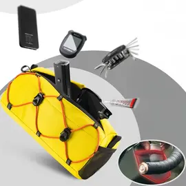Rockbros 30110054006 Handlebar Bicycle Bag 2.2L - Yellow | Techbox