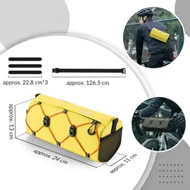Rockbros 30110054006 Handlebar Bicycle Bag 2.2L - Yellow | Techbox