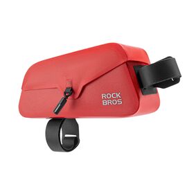 Rockbros 30120122004 Waterproof Bicycle Frame Bag with Magnetic Closure 0.9L - Red | Techbox