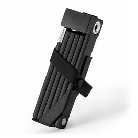 Rockbros 32140003001 foldable bicycle lock with key and handle, 88cm - black | Techbox