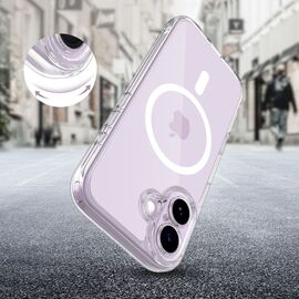 Tech-Protect Magpeak Magsafe CC Case for iPhone 17 - Clear | Techbox
