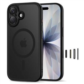 Tech-Protect Magpeak Magsafe CC Case for iPhone 17 - Matte Black | Techbox