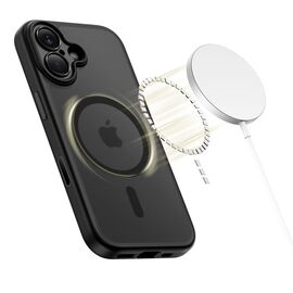 Tech-Protect Magpeak Magsafe CC Case for iPhone 17 - Matte Black | Techbox