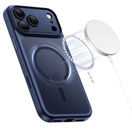 Tech-Protect Magpeak Magsafe CC Case for iPhone 17 Pro - Matte Navy Blue | Techbox
