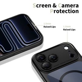 Tech-Protect Magpeak Magsafe CC Case for iPhone 17 Pro Max - Clear Black | Techbox