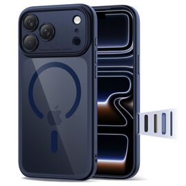 Tech-Protect Magpeak Magsafe CC Case for iPhone 17 Pro Max - Clear Navy Blue | Techbox