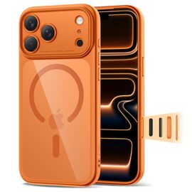 Tech-Protect Magpeak Magsafe CC Case for iPhone 17 Pro Max - Transparent Orange | Techbox