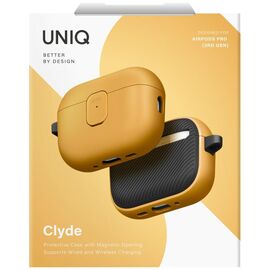 Uniq Clyde Case for AirPods Pro 3rd Gen - Yellow-Gray | Techbox
