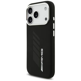AMG Silicone Oversize Rhombs MagSafe Case for iPhone 17 Pro - Black | Techbox