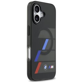 BMW M IML Metal Buttons Tricolor Lines MagSafe Case for iPhone 17 - Black | Techbox