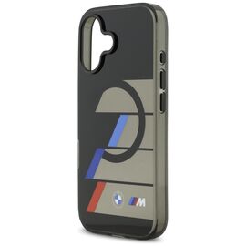 BMW M IML Metal Buttons Tricolor Lines MagSafe Case for iPhone 17 - Black | Techbox