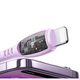 Joyroom S-A59 Vibrant Series 30W USB-C - Lightning cable 1.2m - purple | Techbox