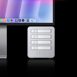 Orico 8848U4 DAS Series 4-Bay M.2 NVMe SSD Disk Array - White - Cases & Accessories - Hard Drives - Techbox