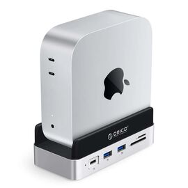 Orico MiniDock 10-in-1 Docking Station with SSD Hard Drive Bay - Silver - Cases & Accessories - Hard Drives - Techbox