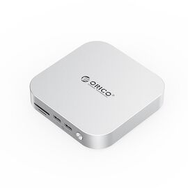 Orico MiniLink 9-in-1 Docking Station with M.2 SSD Hard Drive Bay - Silver - Cases & Accessories - Hard Drives - Techbox