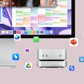 Orico MiniLink 9-in-1 Docking Station with M.2 SSD Hard Drive Bay - Silver - Cases & Accessories - Hard Drives - Techbox