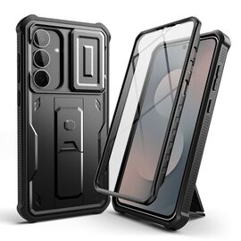 Tech-Protect Kevlar Cam+ Case for Samsung Galaxy S25 FE - Black