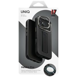 Uniq Heldro Pro Magclick Charging Case for iPhone 17 Pro - Black | Techbox