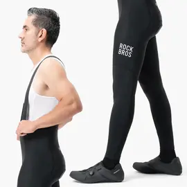 Rockbros 200021 Long Cycling Bib Shorts with Pad Size XXXL - Black - Bicycle - Sports & Fitness - Techbox