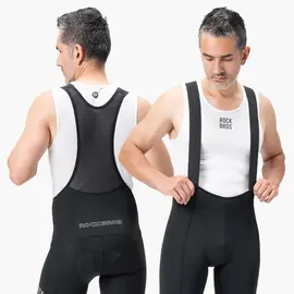 Rockbros 200021 Long Cycling Bib Shorts with Pad Size XXXL - Black - Bicycle - Sports & Fitness - Techbox