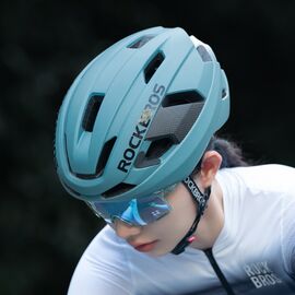 Rockbros LK-15 Carbon Fiber Bike Helmet 58-62cm - Light Blue | Techbox
