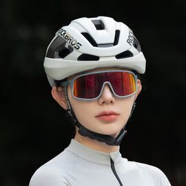 Rockbros LK-15 Carbon Fiber Bike Helmet 58-62cm - Light Gray | Techbox