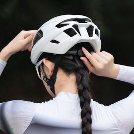 Rockbros LK-15 Carbon Fiber Bike Helmet 58-62cm - White | Techbox