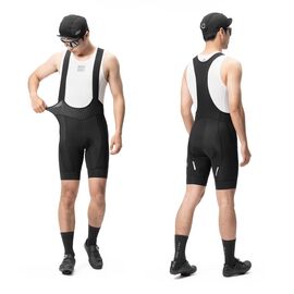 Rockbros YDDK009 Men's Cycling Bib Shorts with Pad Size L - Black - Bicycle - Sports & Fitness - Techbox