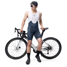 Rockbros YDDK009 Men's Cycling Bib Shorts with Pad Size XL - Dark Blue - Bicycle - Sports & Fitness - Techbox