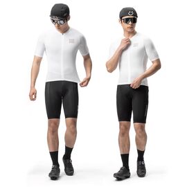 Rockbros YDDX011 Diamond Short Sleeve Cycling Jersey Size M - White | Techbox