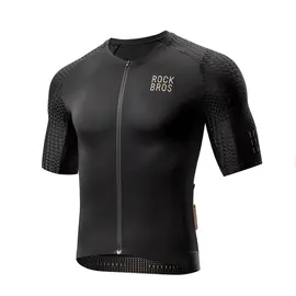 Rockbros YDDX011 Diamond Short Sleeve Cycling Jersey Size XXS - Black - Bicycle - Sports & Fitness - Techbox