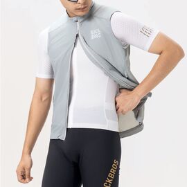 Rockbros YDMJ003 Spring/Autumn Windproof Vest Size XL - Lime and White | Techbox
