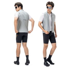Rockbros YDMJ003 Spring/Autumn Windproof Vest Size XS - Lime and White | Techbox