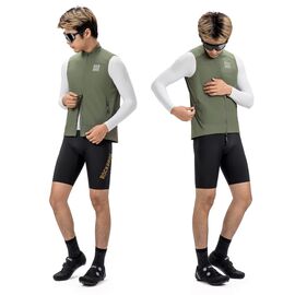 Rockbros YDMJ003 Windproof Vest Spring/Autumn Size L - Green | Techbox