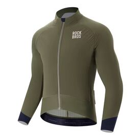 Rockbros YDWT014 Winter Fleece Double Layer Cycling Jacket Size M - Green - Bicycle - Sports & Fitness - Techbox