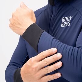 Rockbros YDWT014 Winter Fleece Double Layer Cycling Jacket Size XL - Blue - Bicycle - Sports & Fitness - Techbox
