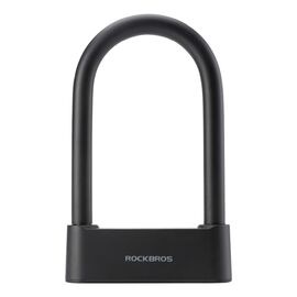 Rockbros 32210818001 SMART Bicycle Lock with Fingerprint Reader and Bluetooth Connectivity - Black | Techbox