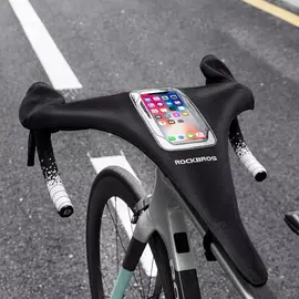 Rockbros D78 Sweat Cover with Pocket and Phone Window - Black - Bicycle - Sports & Fitness - Techbox