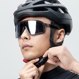 Rockbros HC-58BK-L Bike Helmet 58-61 cm - Black and Gray - Bicycle - Sports & Fitness - Techbox