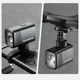 Rockbros M6 1000 lm front rechargeable bike light 2800 mAh - black - Smartphone Holders - Smartphones - Techbox