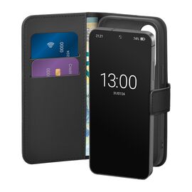 Puro Eco-Leather Case for Samsung Galaxy S26 Plus with Wallet - Black | Techbox