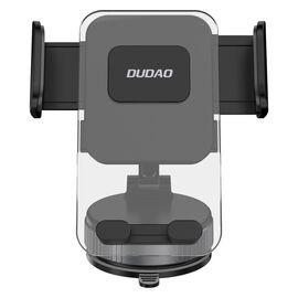 Dudao F24PLUS Car Holder with Suction Cup for Dashboard - Black | Techbox