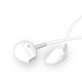 Dudao X10S wired in-ear headphones 3.5mm mini jack 1.15m - white - Headsets - Speakers & Headphones - Techbox
